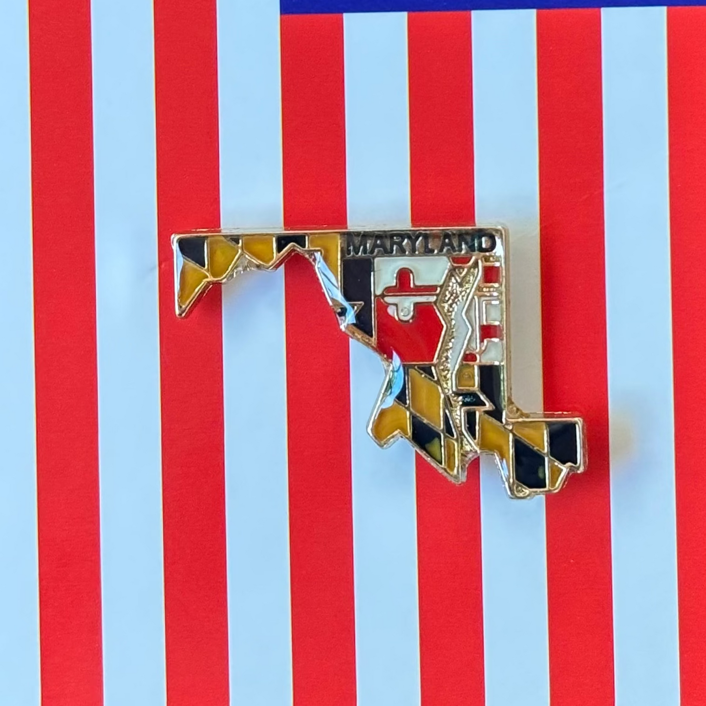 Maryland State Flag  Pin