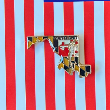 Maryland State Flag  Pin