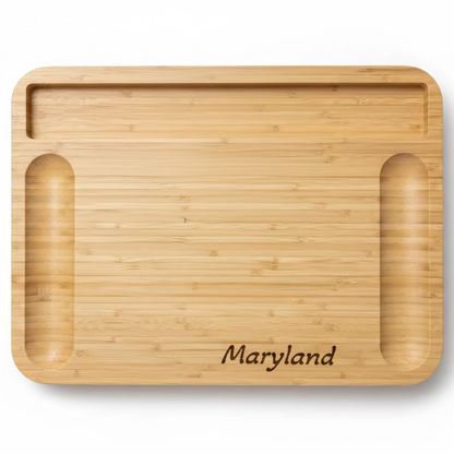Home Euphoria Large Bamboo Charcuterie Board and Knife Set - Cheese Board with Bowls, Beautiful Gift for Mom