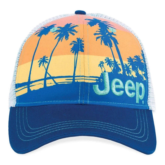 Jeep Sunset Mesh Cap
