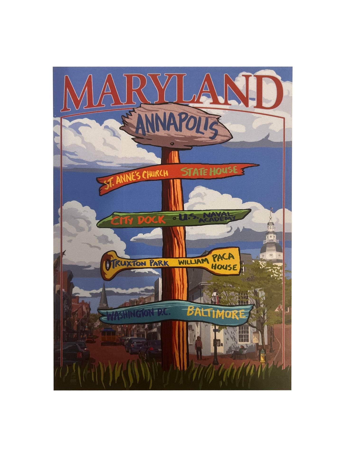 Maryland Postcard (Annapolis)