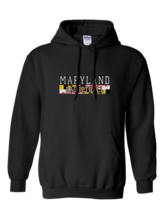 Maryland Basketball Hoodie (Black)