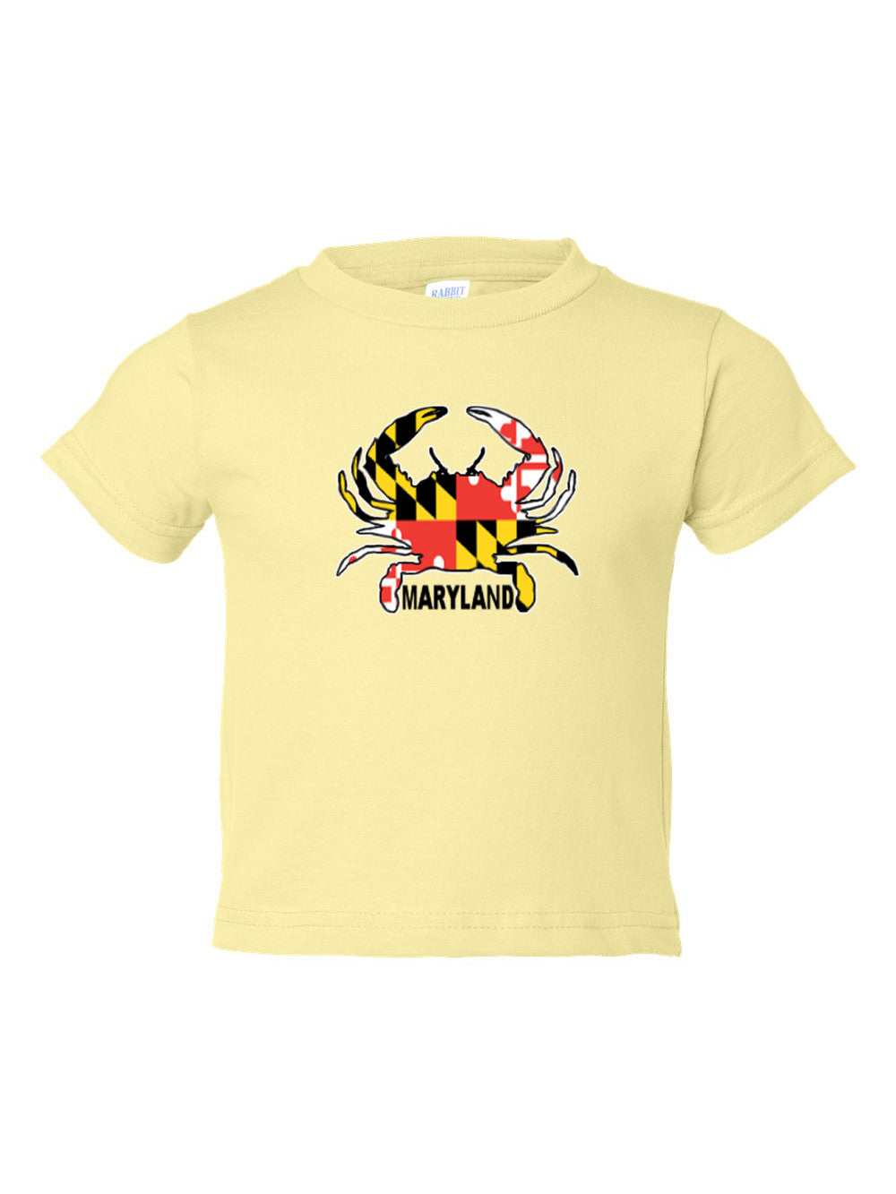 Maryland Crab Baby T-Shirt (yellow)
