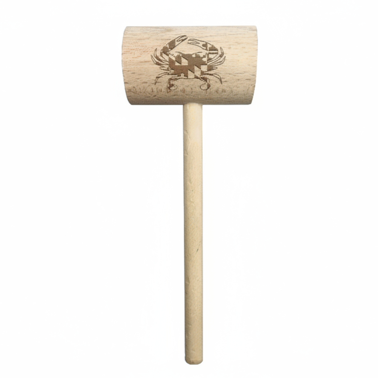 Maryland Crab Mallet wooden crab cracking tool
