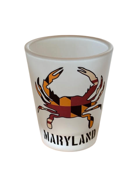 Maryland Crab Shotglass