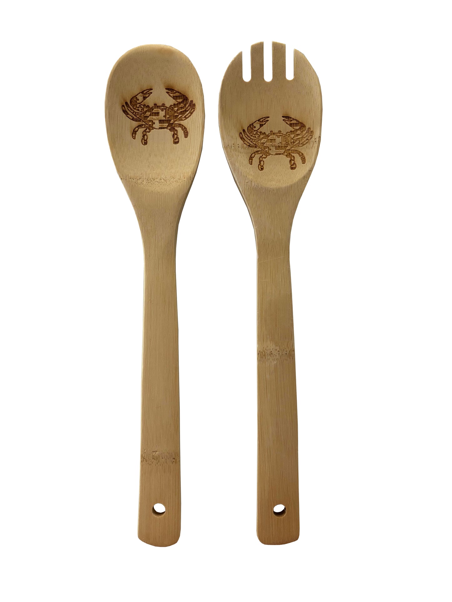 Maryland Crab Spoon and Pasta Spoon Set