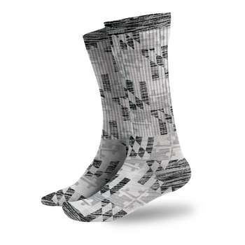 Maryland Flag Grayscale Socks