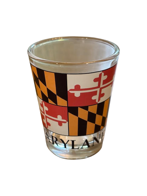 Maryland Flag Shotglass