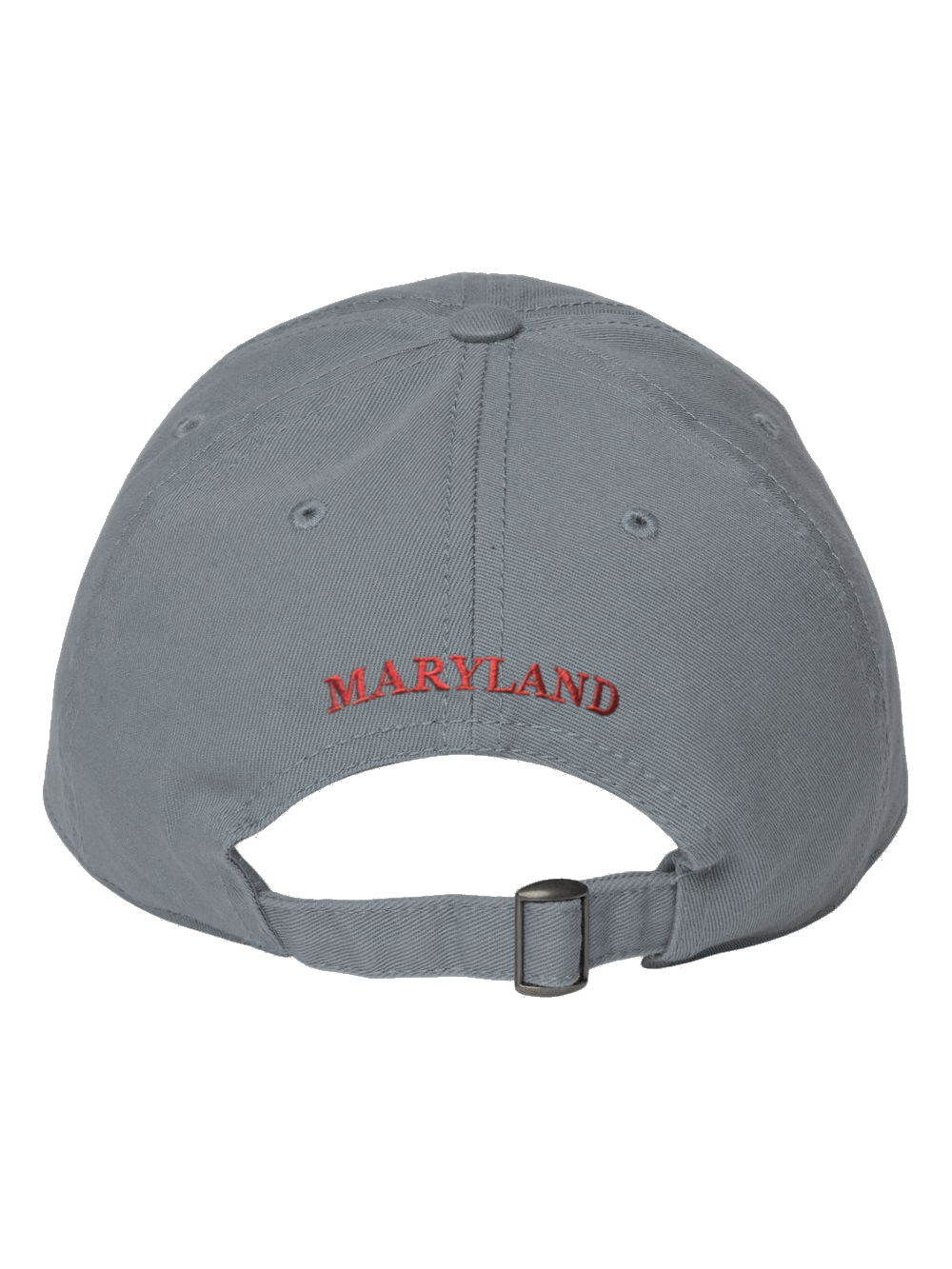 Maryland Crab Embroidered Baseball Cap (Grey)