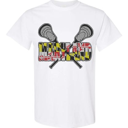 Maryland Lacrosse T-Shirt (White)