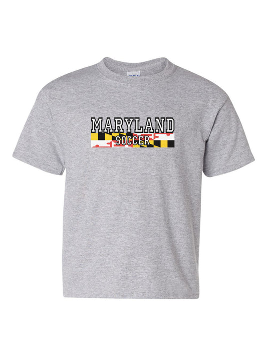 Maryland Soccer Youth T-Shirt (Grey)