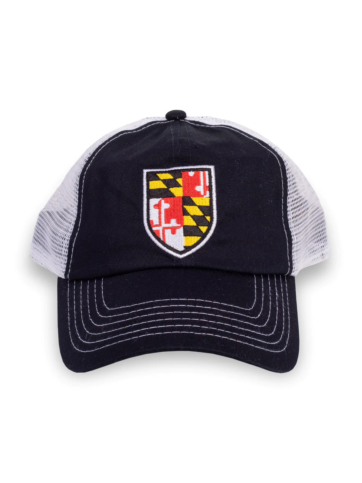 Maryland Flag Shield Mesh Cap