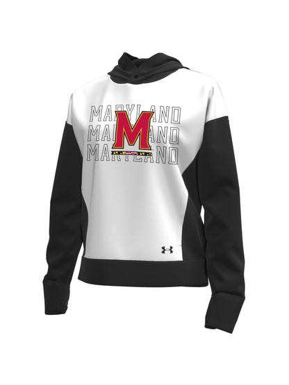 Under Armour University of Maryland Terrapins Women's Gameday Hoodie (White)