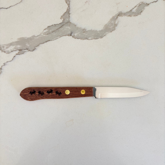 Maryland Crab Knife with Wooden Handle