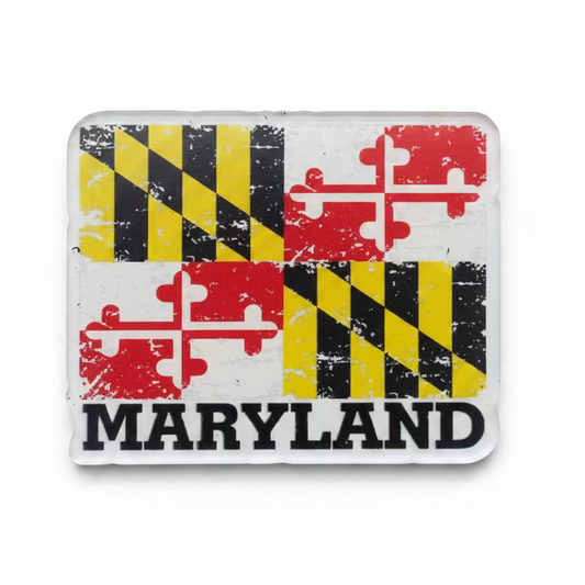 Maryland Flag Acrylic Magnet