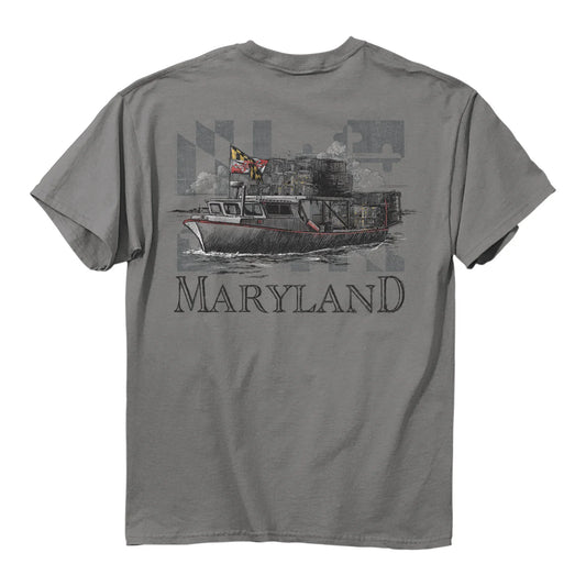 Crab Boat Graphic Tee