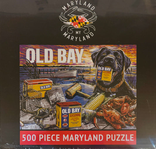 Old Bay 500-Piece Maryland Jigsaw Puzzle