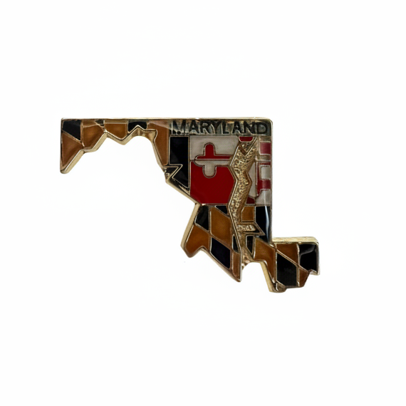 Maryland State Flag  Pin