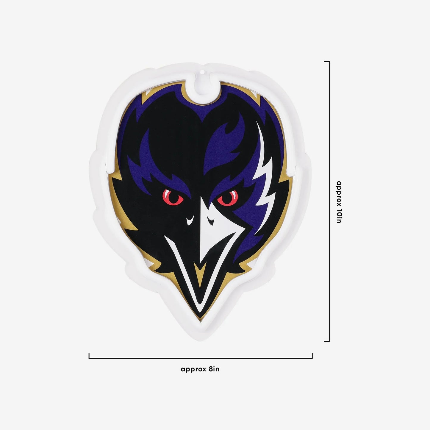 Baltimore Ravens Neon Light Up Big Logo Chain