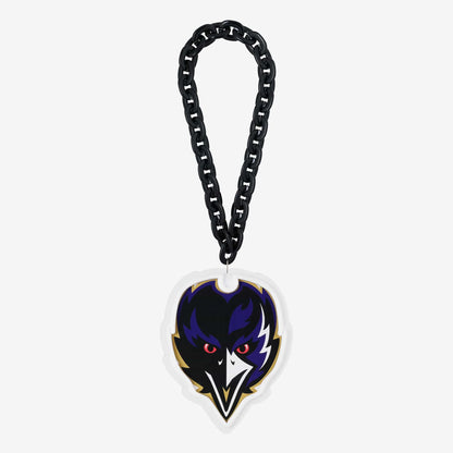 Baltimore Ravens Neon Light Up Big Logo Chain