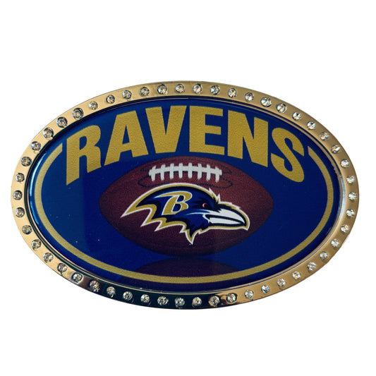 Ravens Football Auto Emblem Decal