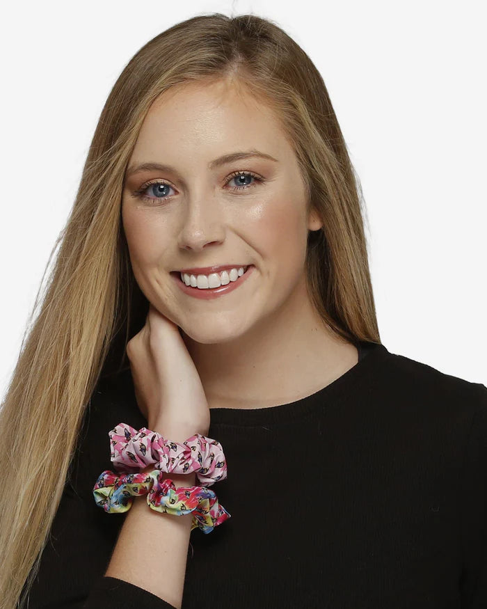 Baltimore Ravens Mini Print 3 Pack Scrunchies
