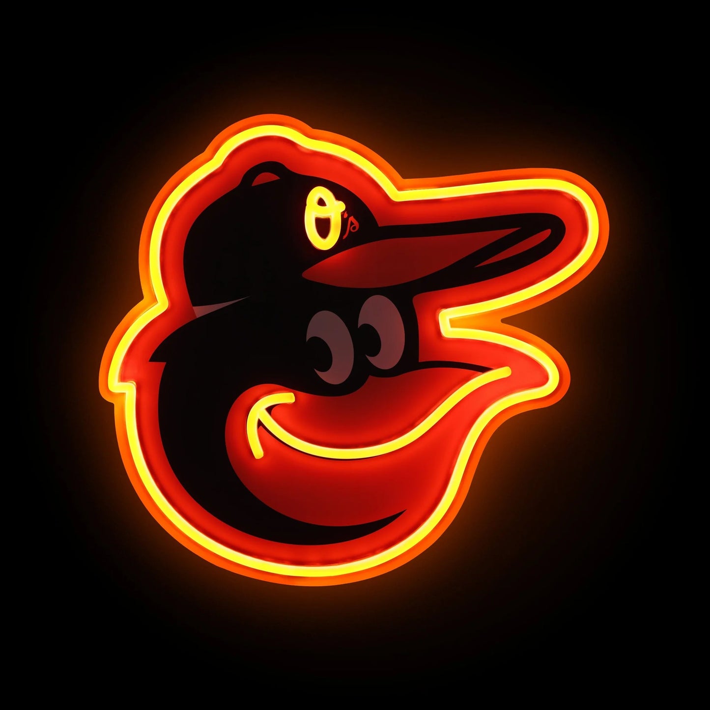 Baltimore Orioles LED Neon Light Up Team Logo Sign