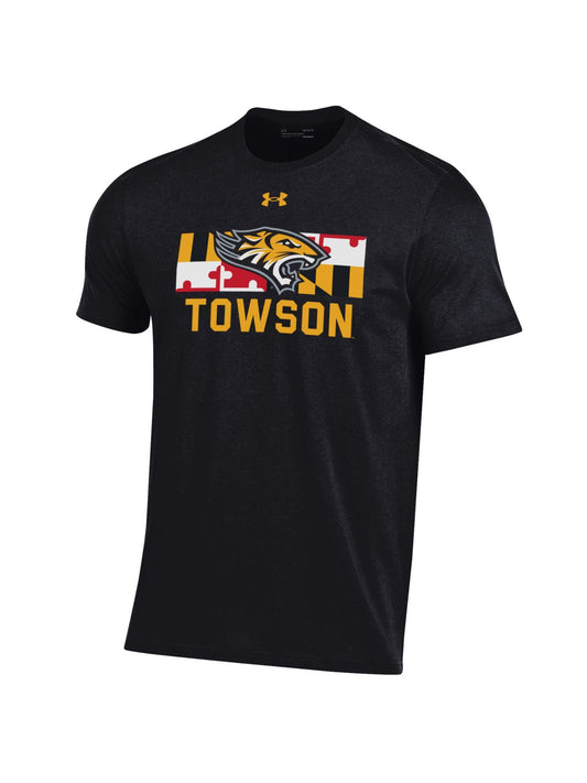 Under Armor Towson University Tigers T-Shirt (Black)