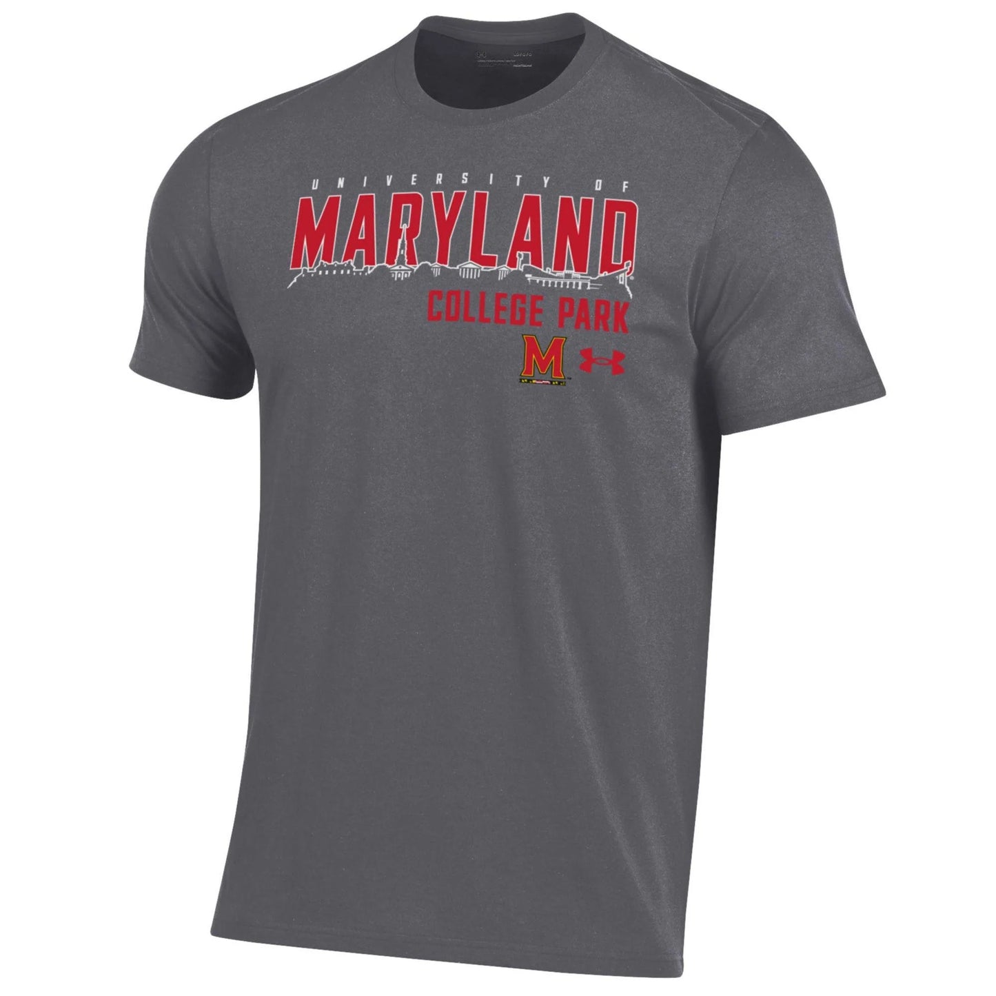 Official Under Armour University of Maryland College Park T-Shirt (Dark Grey)