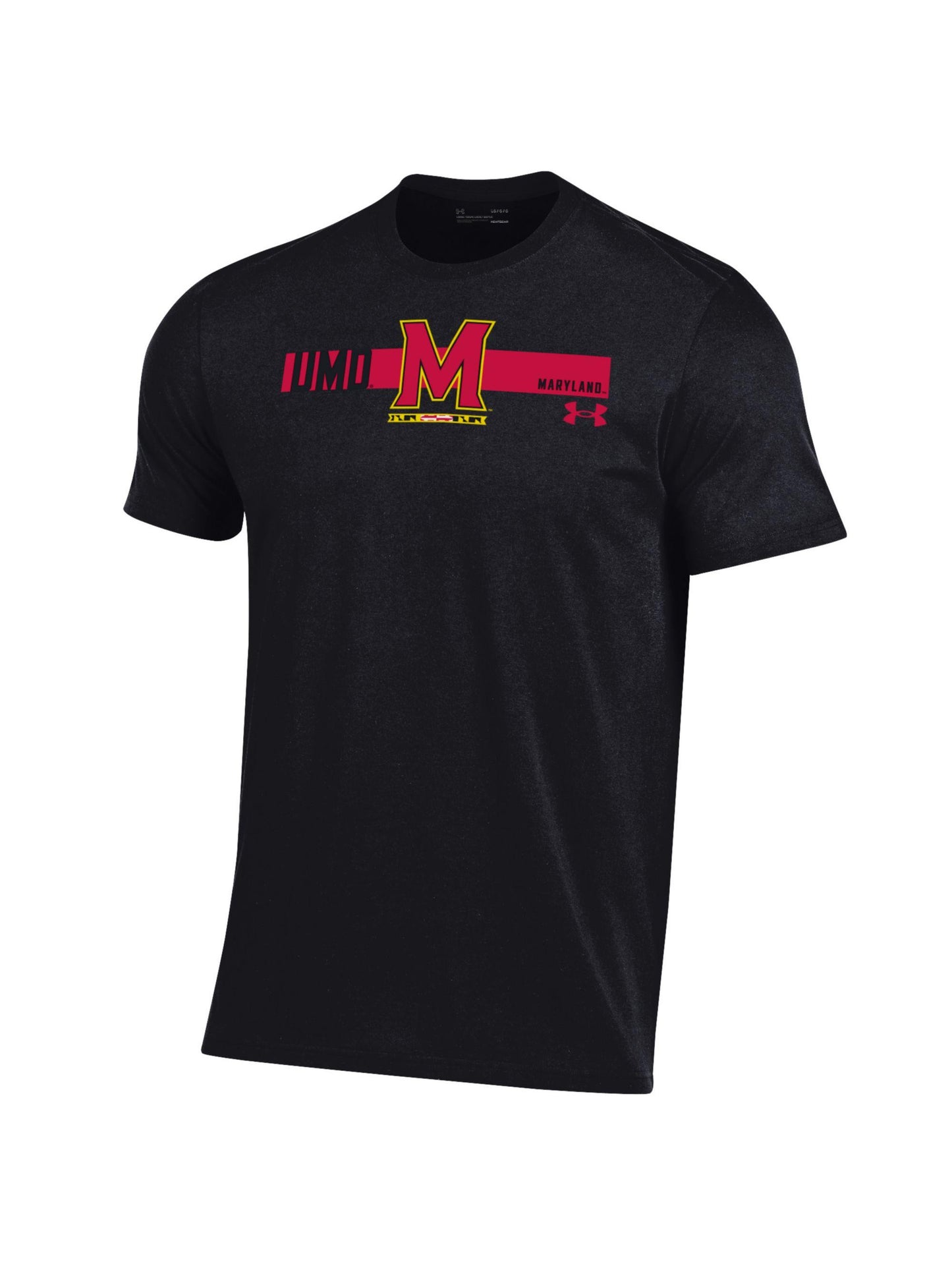 Under Armour University of Maryland Logo T-Shirt (Black)