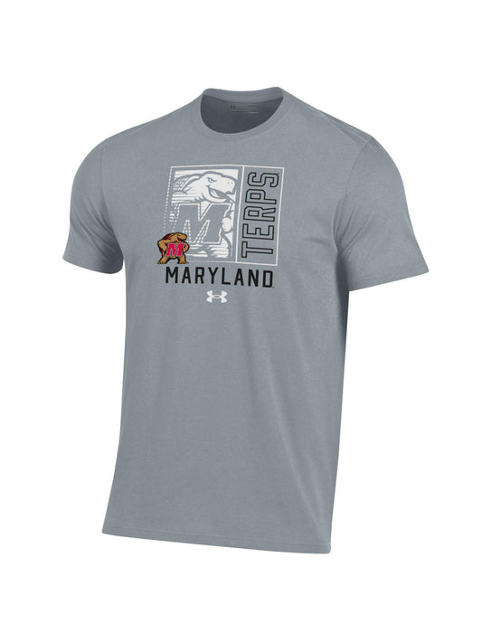 Under Armour University of Maryland Terps T-Shirt (Grey)