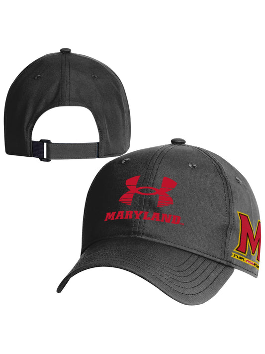 University of Maryland Under Armour Baseball Cap (Dark Grey)