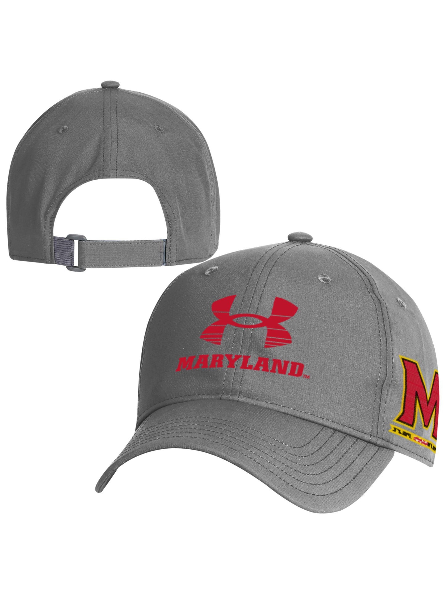 University of Maryland Under Armour Baseball Cap (Grey)