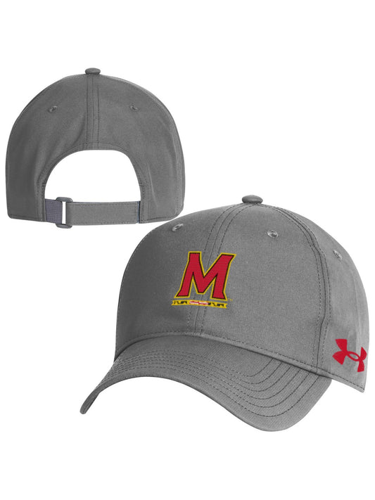 Under Armor University of Maryland Baseball Cap (Grey)