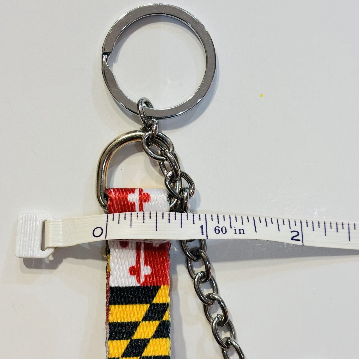 Maryland Mini Lanyard Keychain