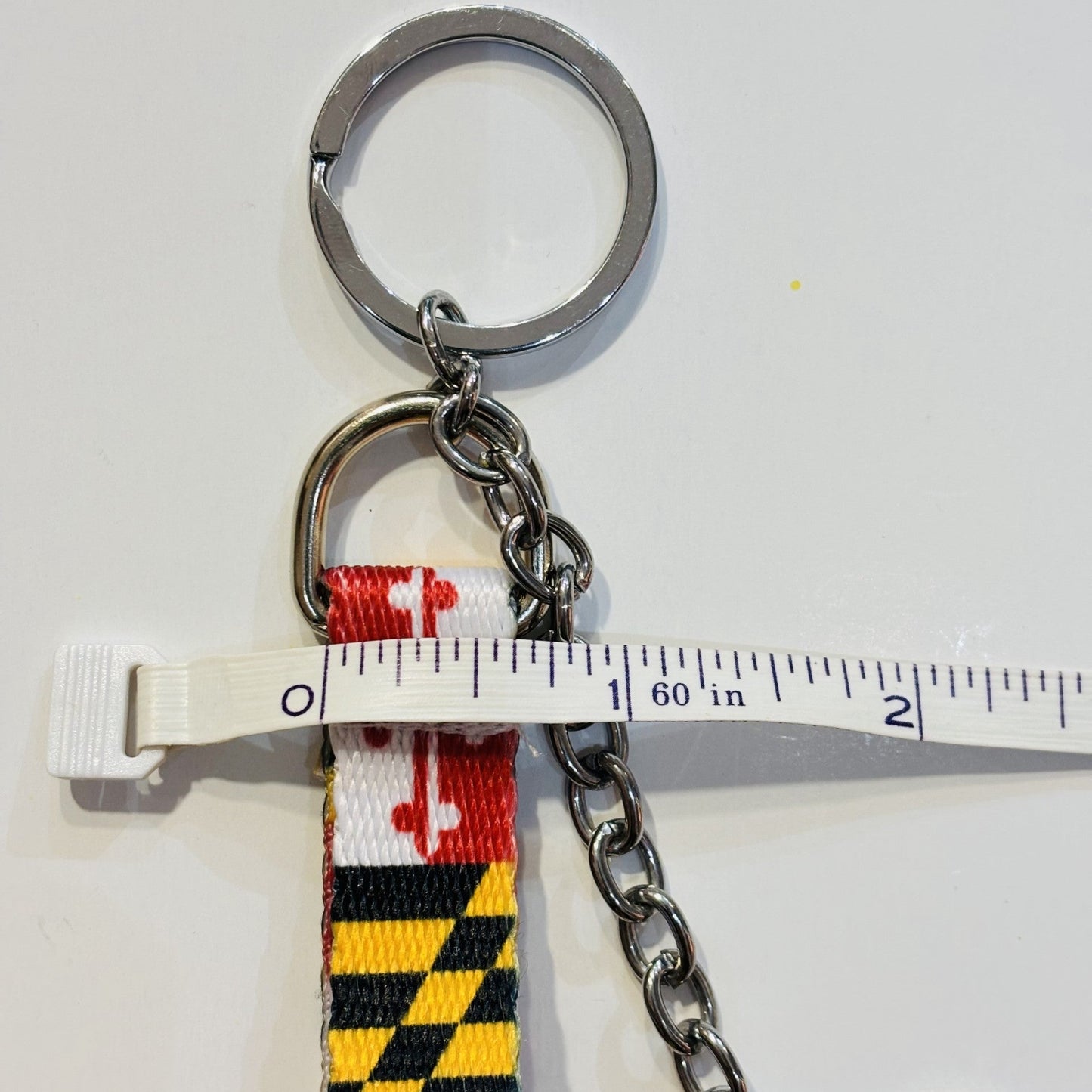 Maryland Mini Lanyard Keychain
