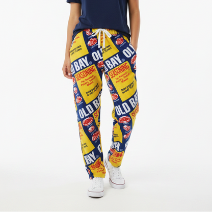 Old Bay Fuzzy Pants