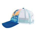 Jeep Beach Sunset Hat Cap Mesh Snapback Blue Adjustable Adult One Size Clean
