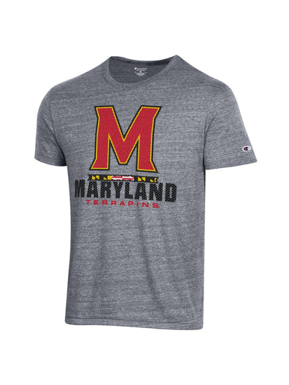 Champion University of Maryland Terrapins Athletic T-Shirt (Dark Grey)