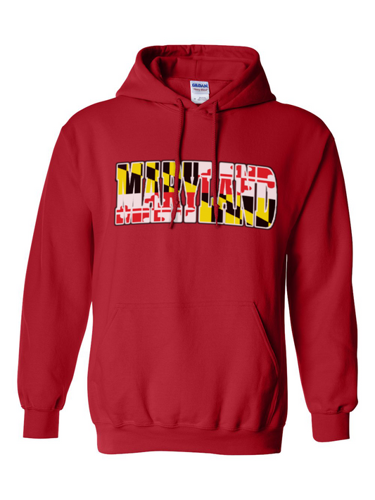 maryland-flag-letter-hoodie-red