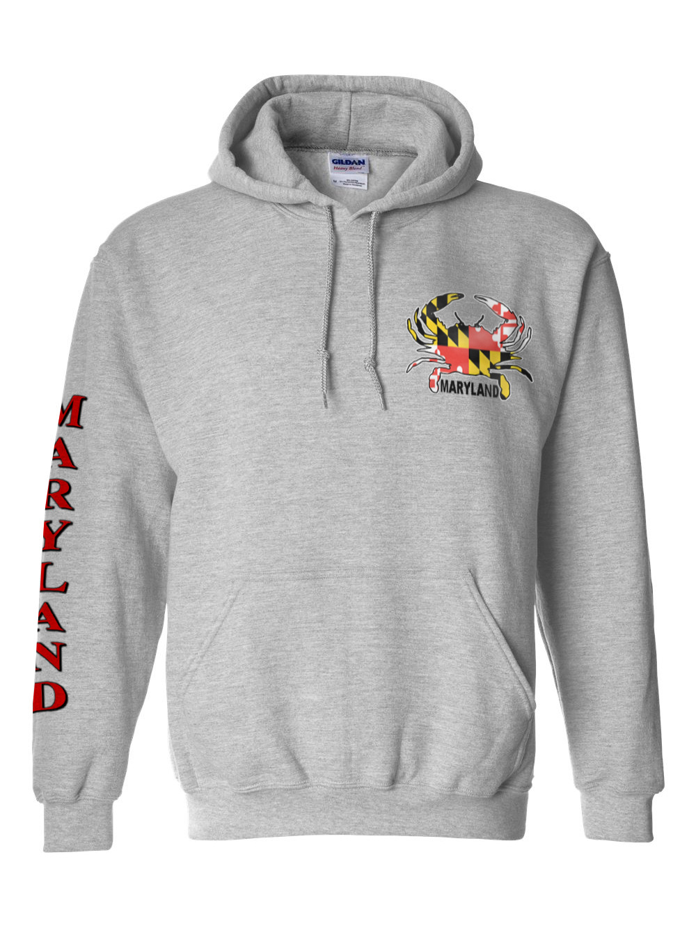 Maryland Small Crab Hoodie