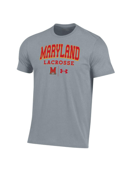 Under Armor University of Maryland Lacrosse T-Shirt (Grey)