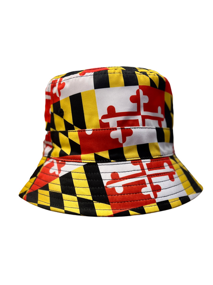 Maryland Flag Reversable Bucket Hat
